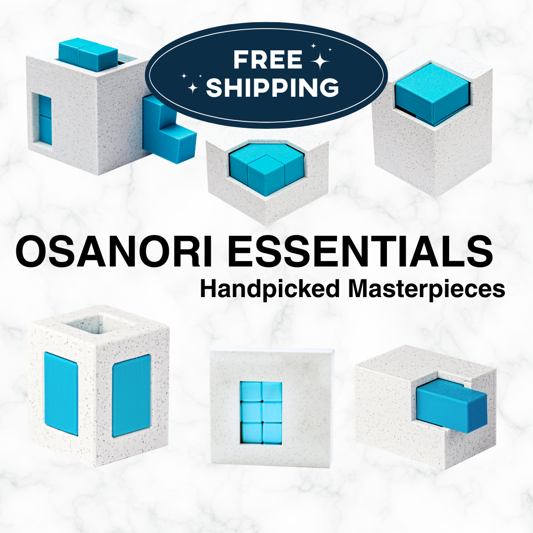 Osanori Essentials - 6 Osanori Puzzles | FREE Shipping