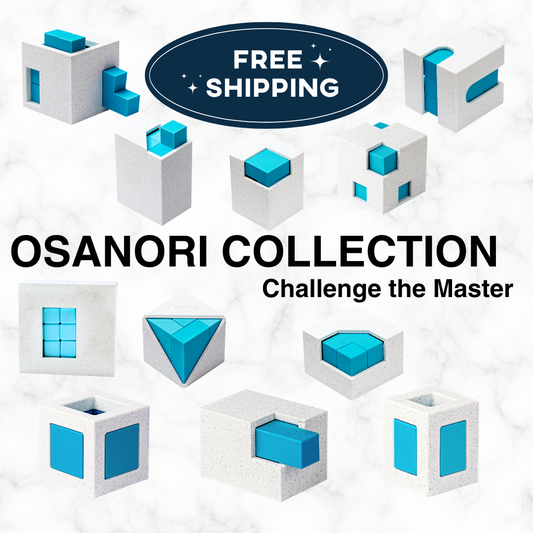 Osanori Yamamoto Collection - 11 Osanori Puzzles | Buy 10 get 1 FREE