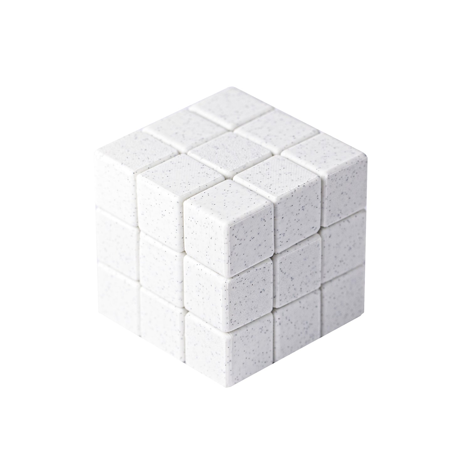 Snake Cube | Fold It Back Into a Cube — 3D-printed mechanical puzzle, main product view.