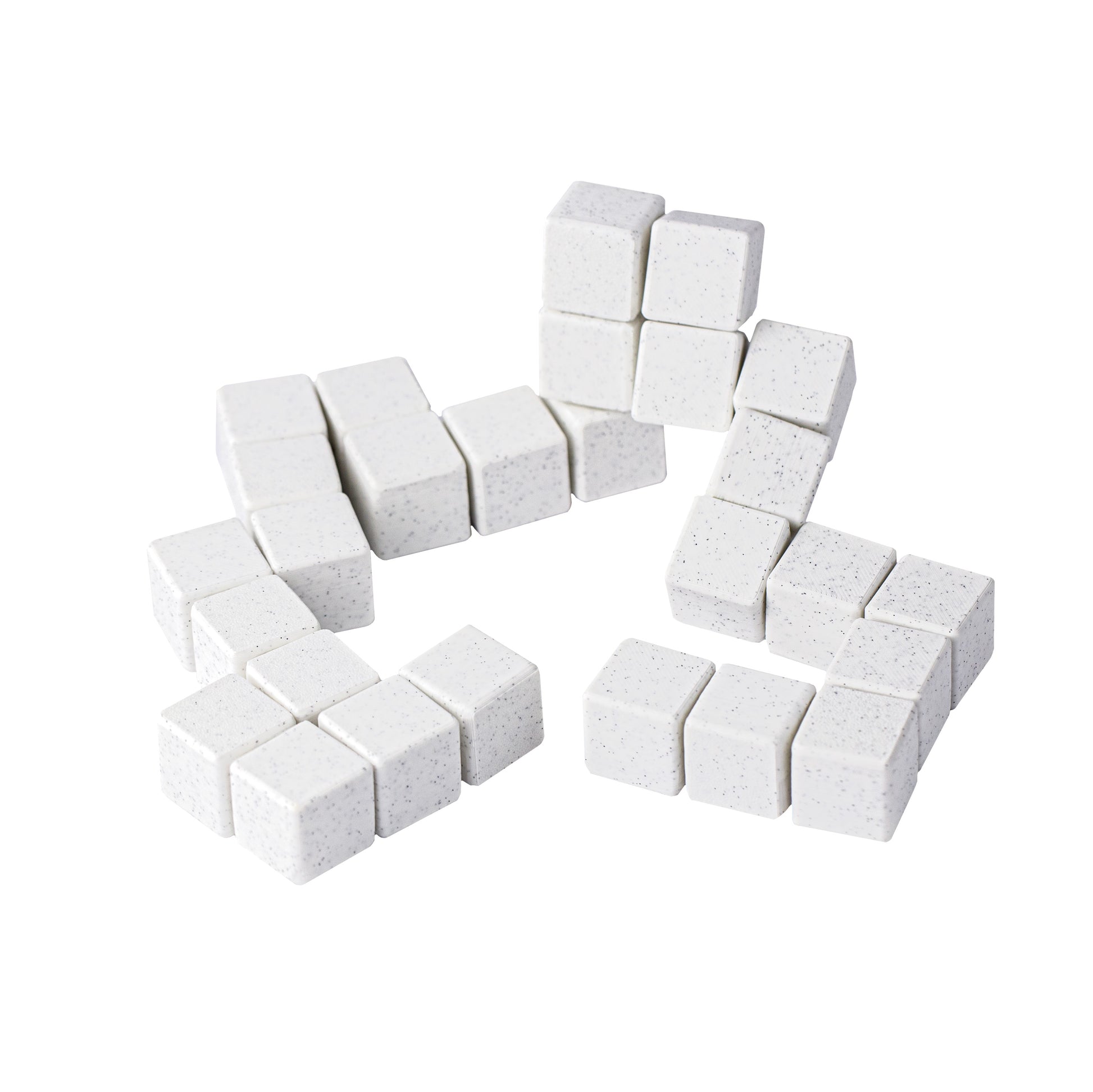 Snake Cube | Fold It Back Into a Cube — 3D-printed pieces, view 3.