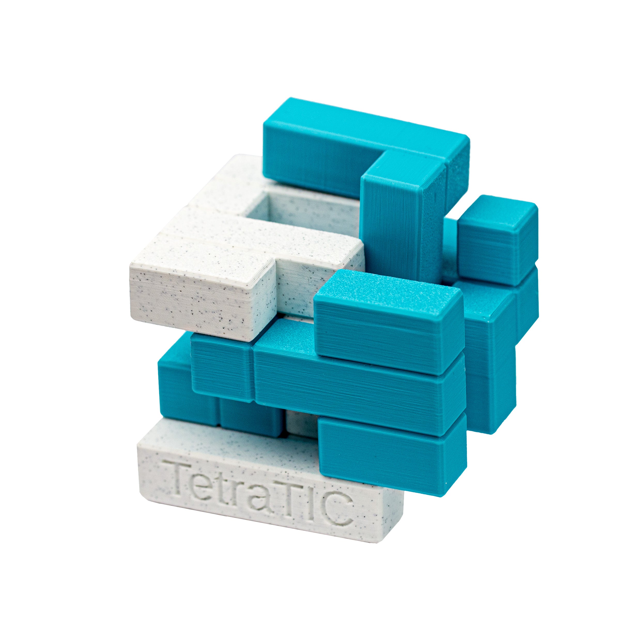 TetraTIC Turning Interlocking Cube Puzzle | Greg Puzzles